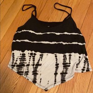 Black Tie Dye Tank
